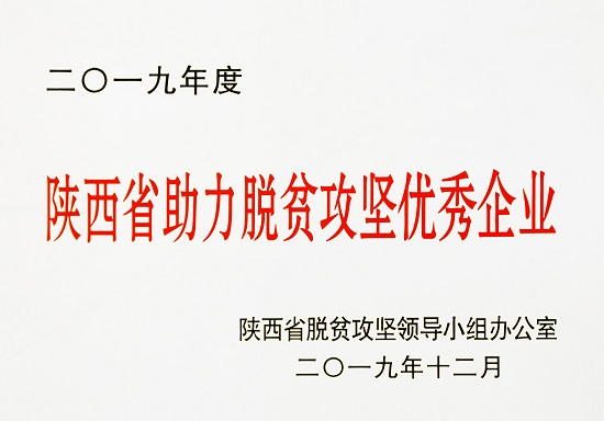 2019年度“陕西省助力脱贫攻坚优异企业”.jpg